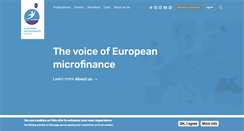 Desktop Screenshot of european-microfinance.org